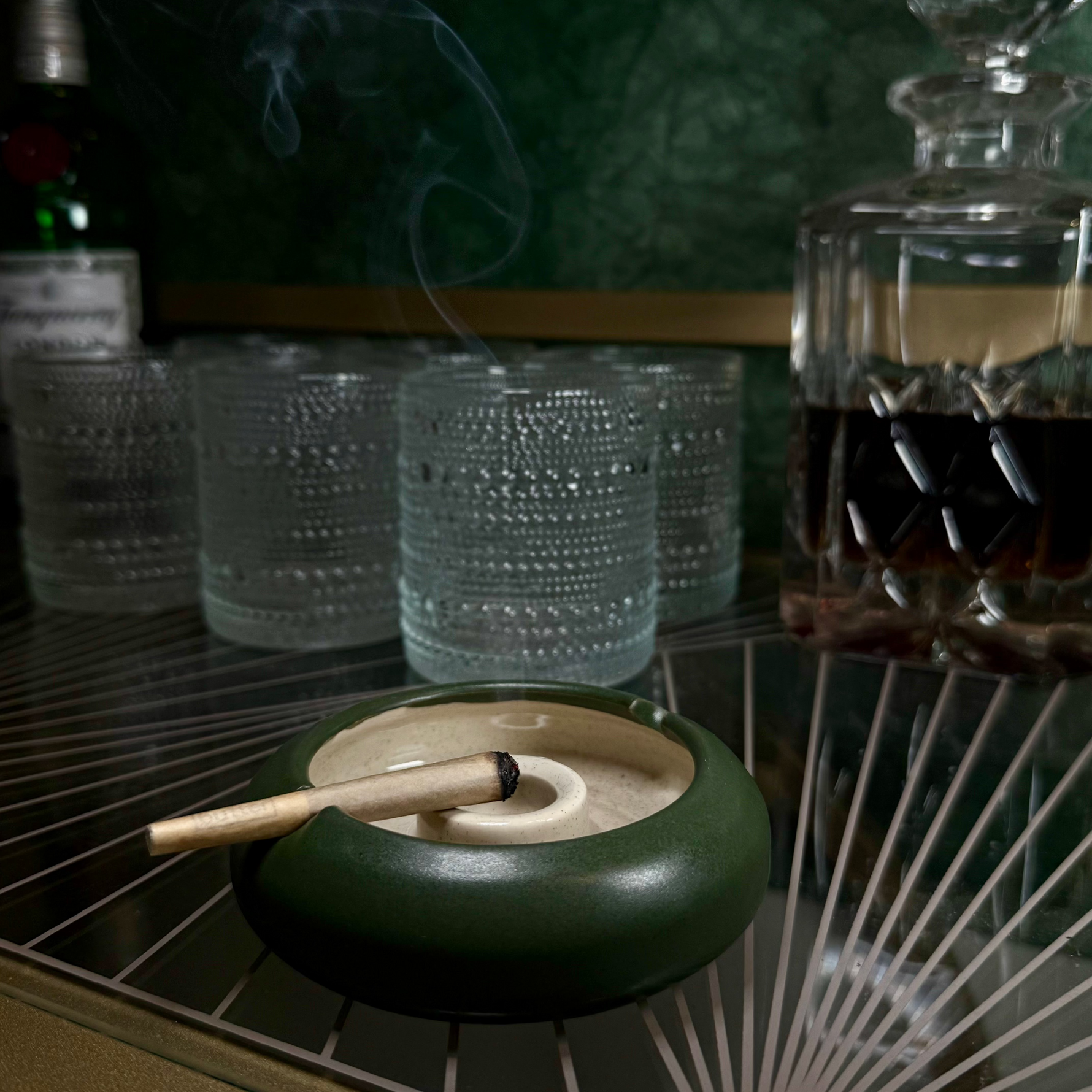 Luxury, Decorative ashtrays that are functional art pieces for your coffee table decor.