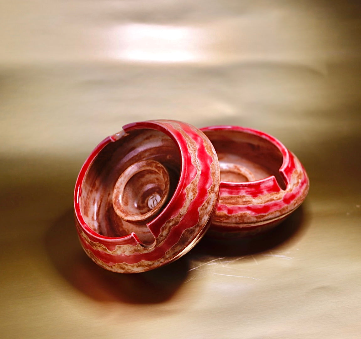 Red Ashtrays for Luxury decor 