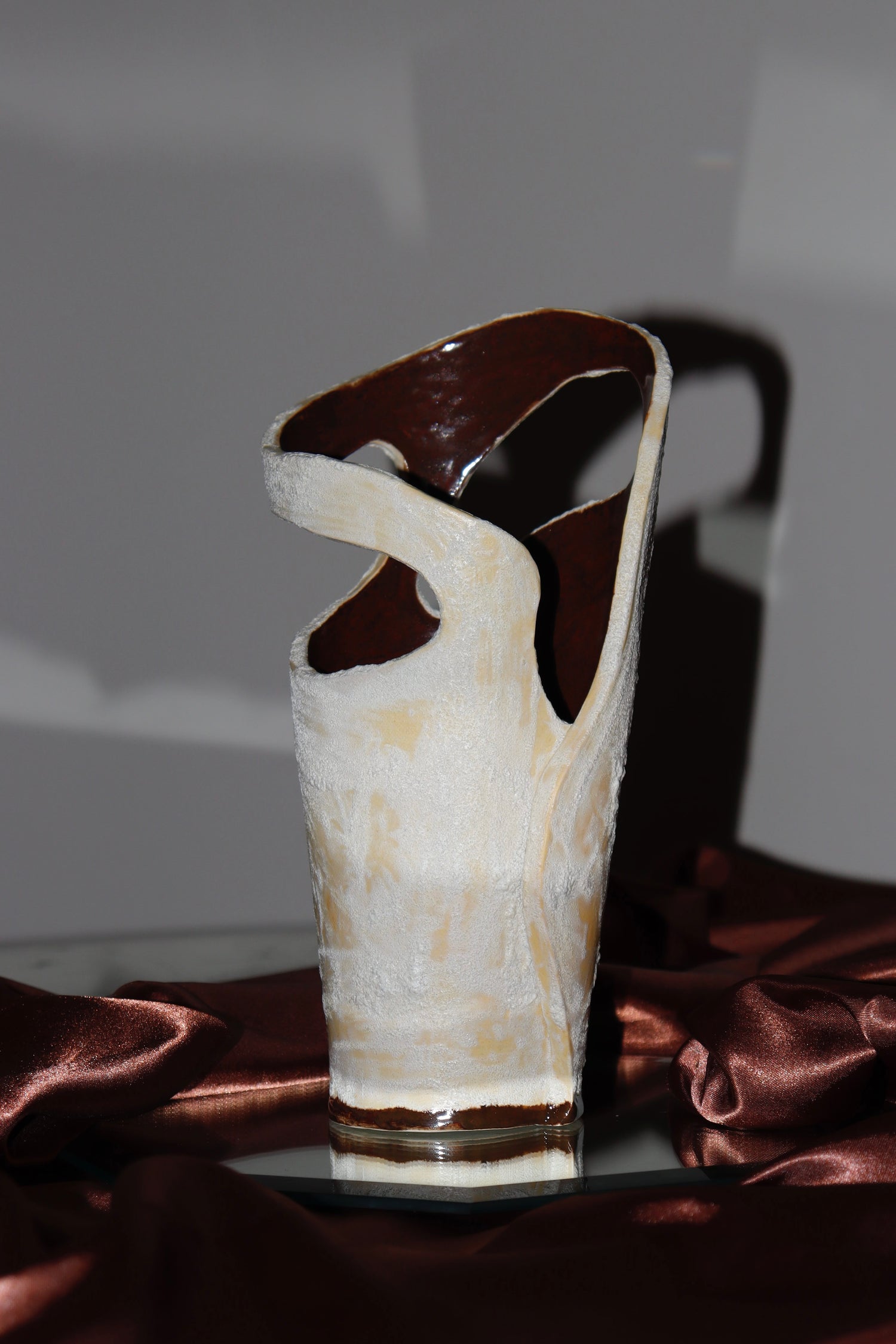 Sculpted Cutout Vase