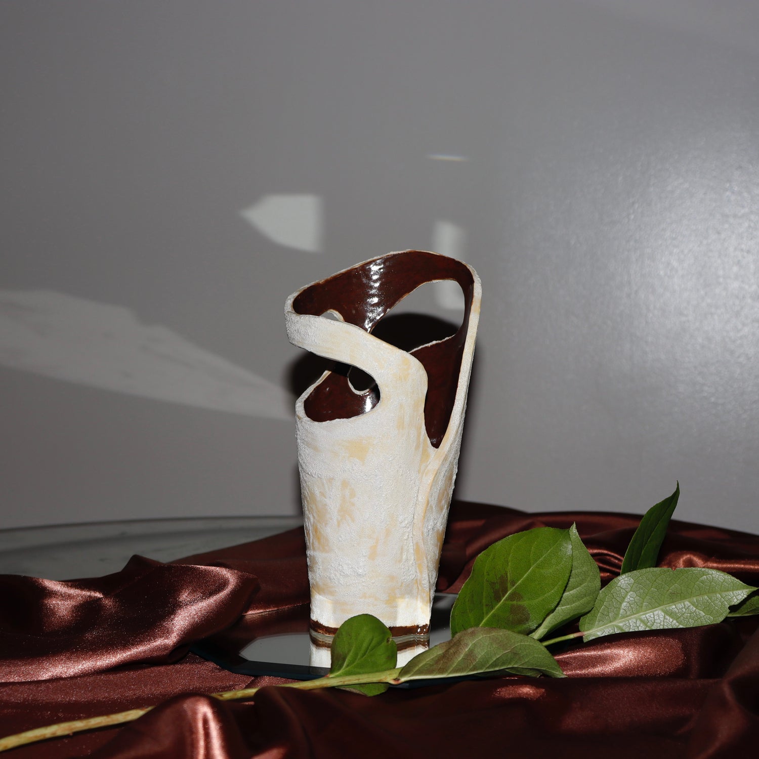 Sculpted Cutout Vase