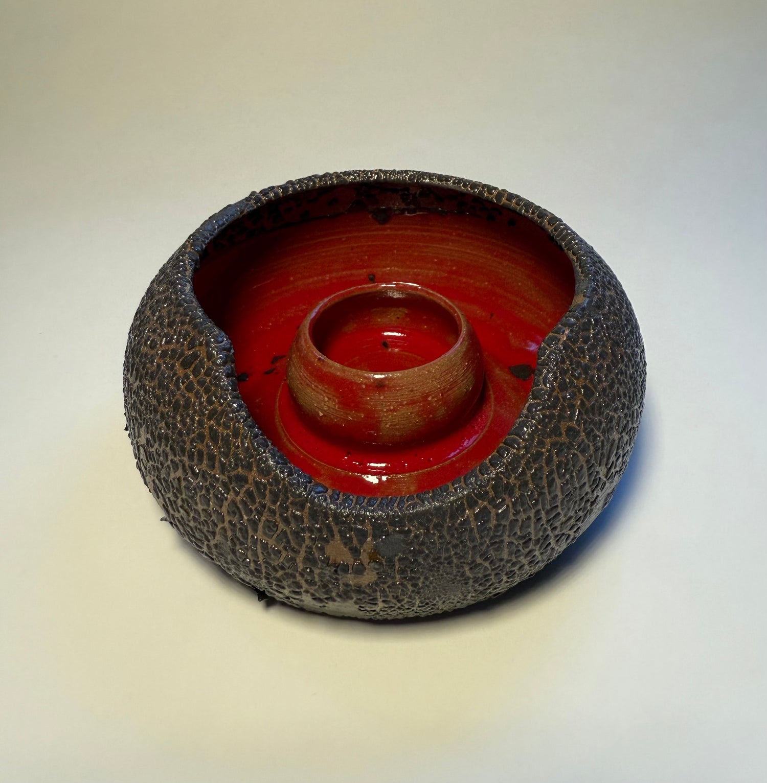 Luxury handmade ashtray with a sleek, decorative design  