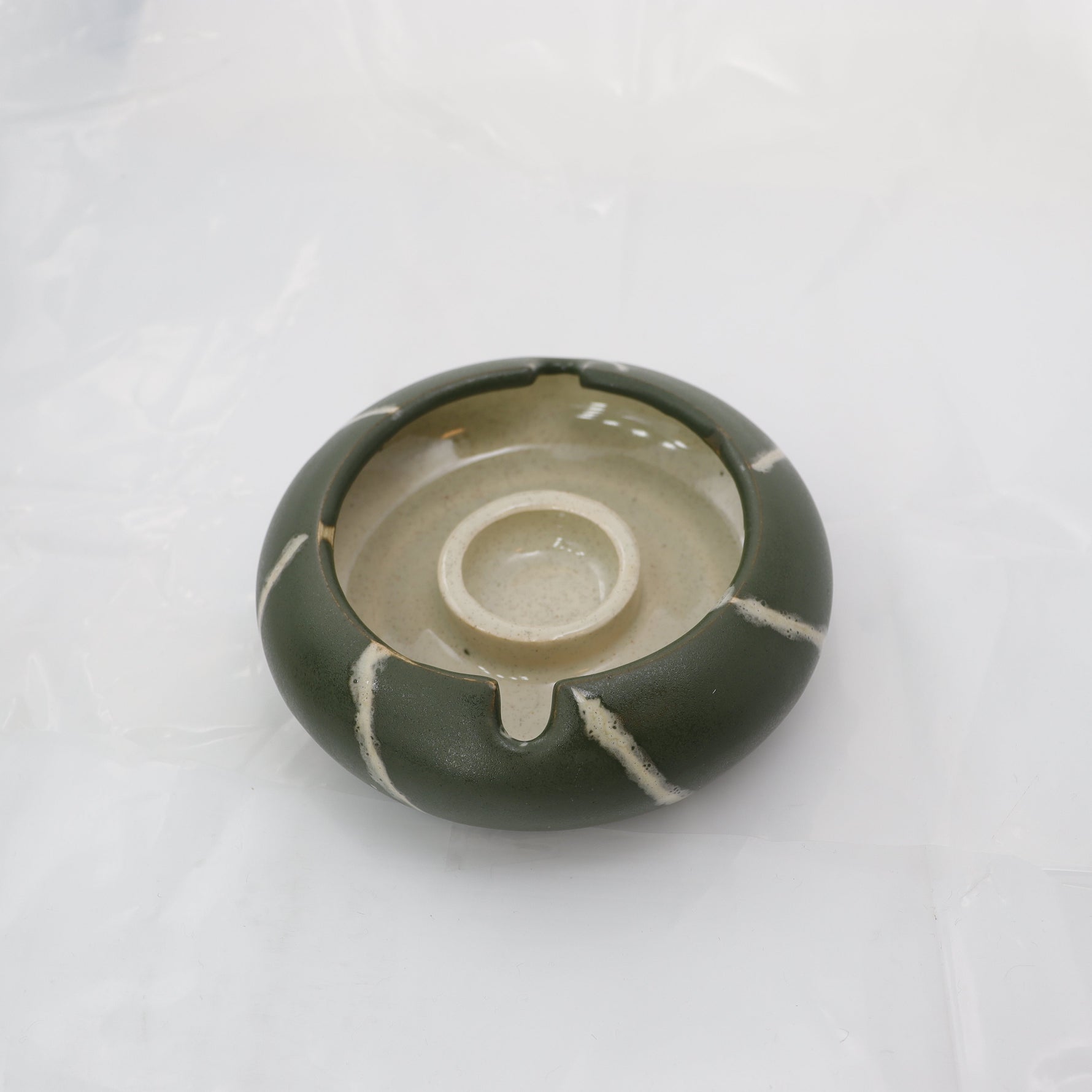 Designer ashtray for interior decor 