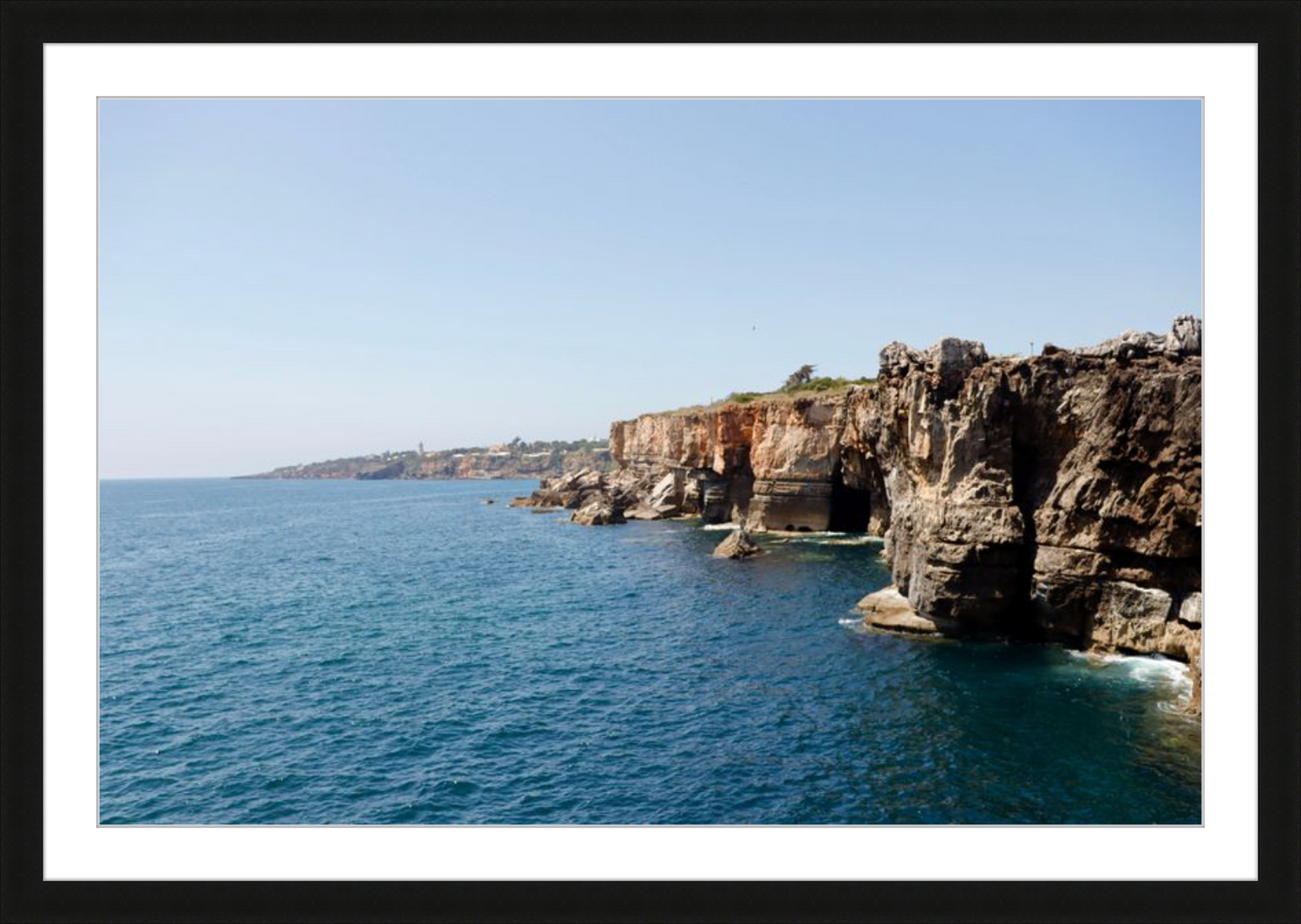 Seaside Cliff - High Quality Photography Print (Frame Included)